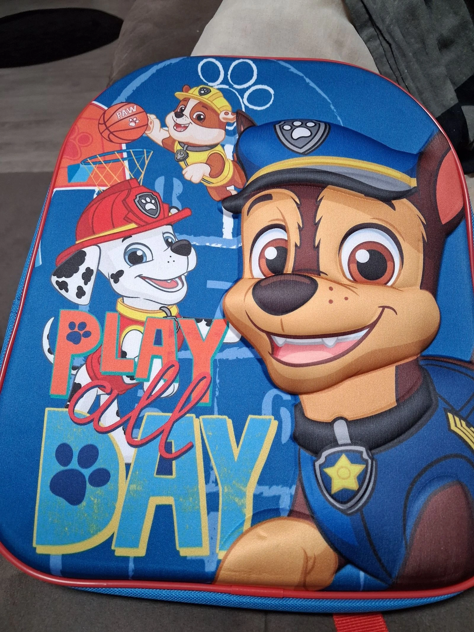 Sac a dos pat patrouille pour goûter 